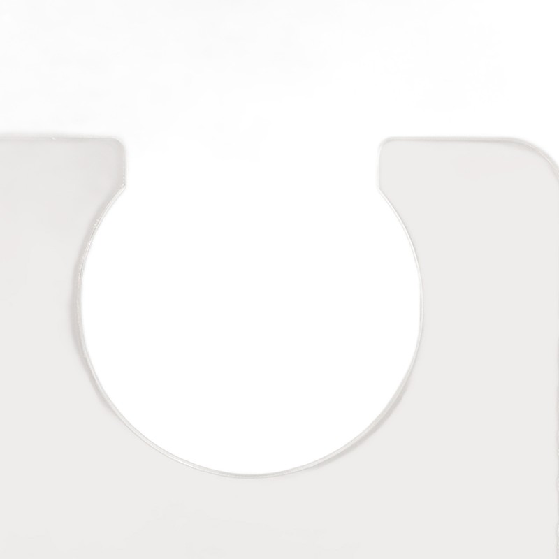 2pcs Baseball Bat Holder for Vertical Display Sturdy Acrylic Bat