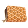 LFWATAXY PU Leather Accordion Card Wallet, Double-Layer Zippered Card Holder
