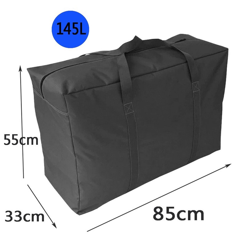 Ubagoo 145L Large Capacity Strong Storage Bag Waterproof Sturdy 600D