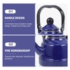 HEMOTON Enameled Tea Kettle with Handle Stovetop Tea Kettle Enamel