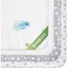 Moonsea 4-Pack Crib Sheet Set Bamboo Viscose Waterproof Crib Mattress