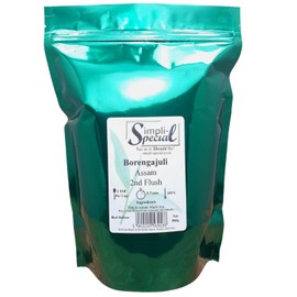 Simpli-Special Borengajuli Assam 2nd Flush Black Loose Leaf Tea | 100% Natural FBOP Loose Leaf | Single Estate Ethically Sourced | Strong Bodied Flavour | 500g in Resealable Pouch