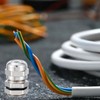 INCONTESTA 6 Pcs PG7 Cable Gland Joint Stainless Steel Adjustable