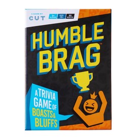 Boxer Gifts HumbleBrag - A Trivia Game of Boasts and Bluffs By Cut | Fun Party Card Games for Adults, Friends and Family