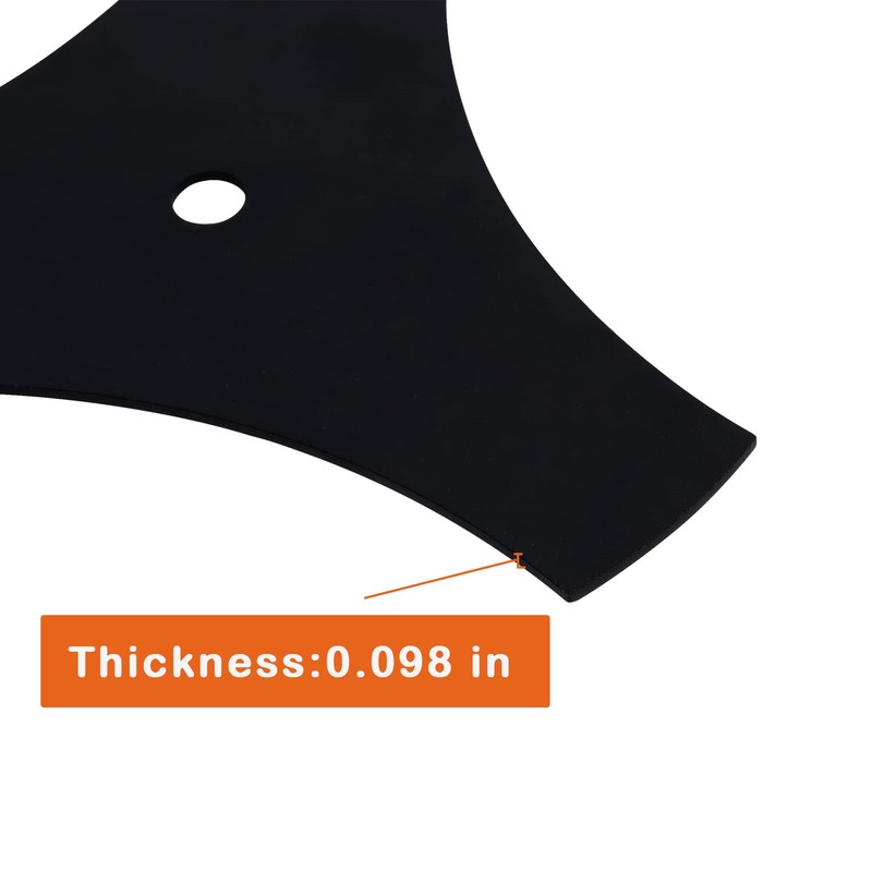 Ketofa 71-85716 3-Point Edger Blade Compatible with Craftsman Gas Edgers