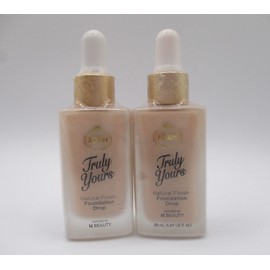 Lot/2 Joah Truly Yours Natural Finish Foundation Drop ~ JLF 115 Natural Ivory ~