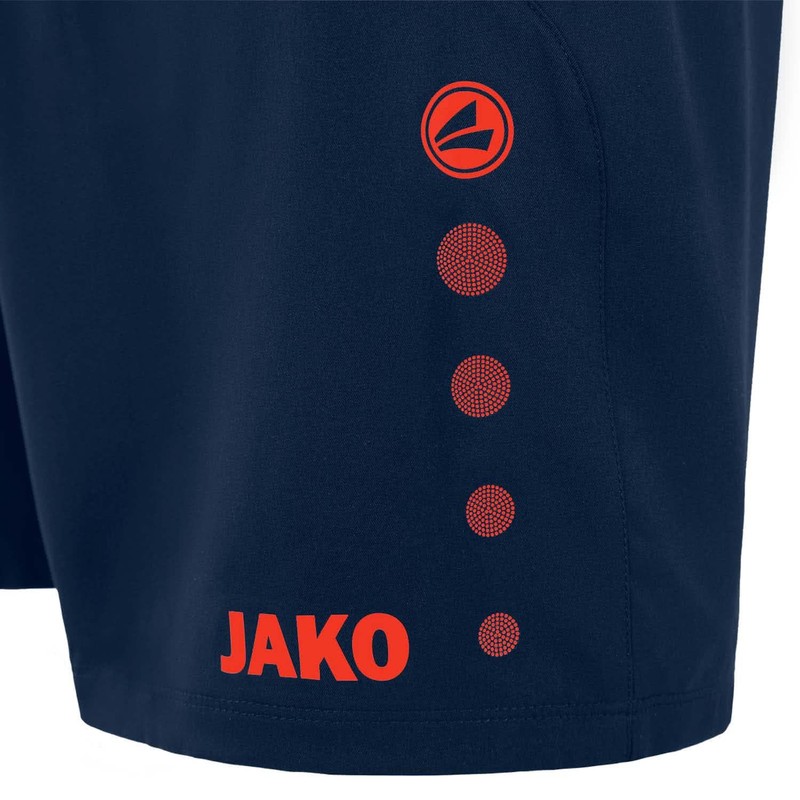 JAKO Brazil C6292-18 XL Men's Shorts, navy/flame