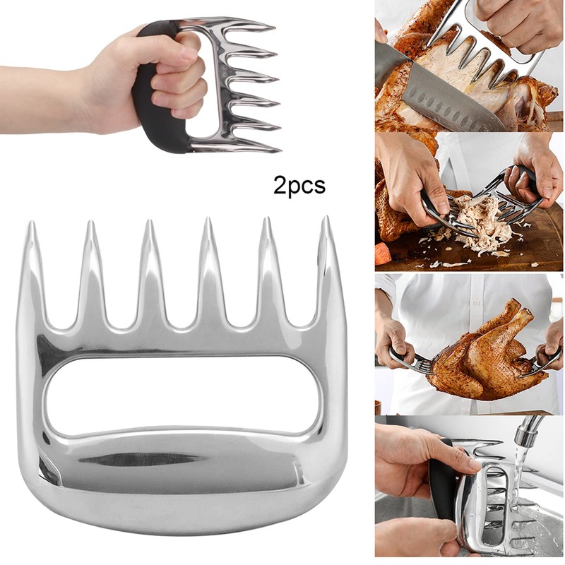 Meat Divider Bear Claw Easy Care Set of 2 Meat