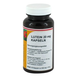 Lutein 20 mg capsules