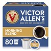 Victor Allen's Coffee Morning Blend, Light Roast, 80 Count, Single