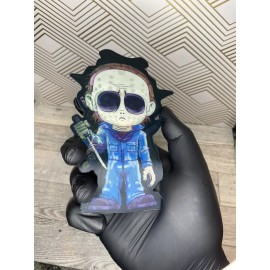 Friday the 13th Jason Voorhees, Mike Myers Freddy Krueger 3D Lenticular Motion Car Sticker Decal