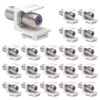 VCE Coax Keystone Jack Insert 3GHz Coaxial Cable Connector, F-Type
