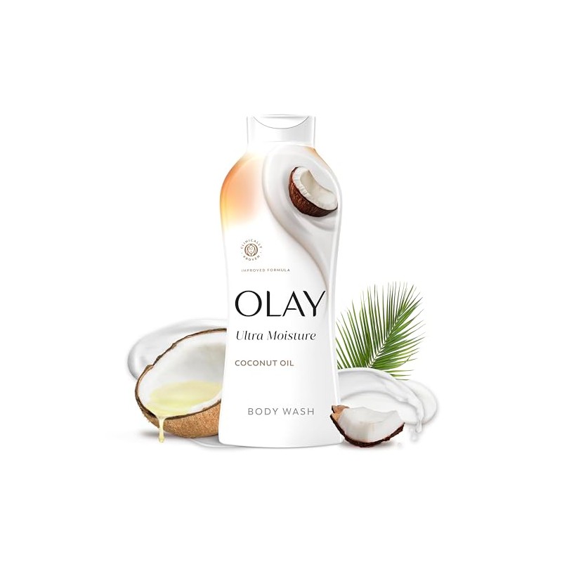 Olay Ultra Moisture Coconut Oasis Body Wash, 22 oz