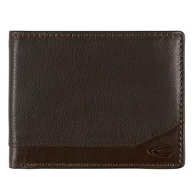 camel active Men's Stone Jeans Wallet Travel Accessory Wallet, brown, S