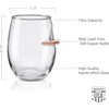 BenShot Bulletproof Wine Glass with real bullet
