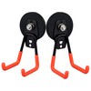 MUTUACTOR Heavy Magnetic Hook, Magnetic Storage Hook with Double Hooks,