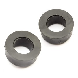 2x Plastic Reducer Bushes 35mm to 20mm Wheel Axle Bore Sack Truck Trolley