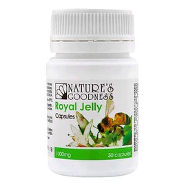 Nature's Goodness Royal Jelly 1000mg 30 Capsules