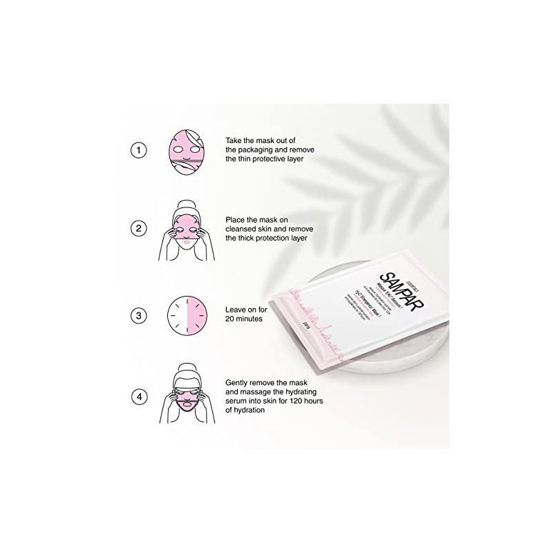 Sampar - H2O 'Emergency' Mask - Moisturizing and Hydrating Hydrogen