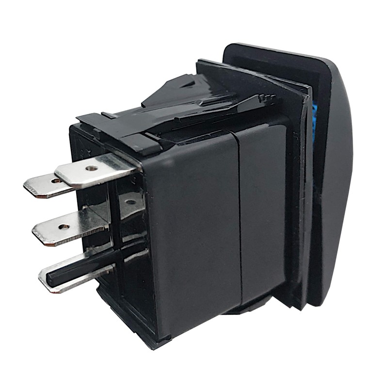 MGI SpeedWare LED Marine Rocker Switches 3 Pack - SPDT