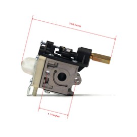 The ROP Shop | Carburetor with Gaskets for Zama Z011-120-0638-A & Z0111200638A Trimmer Carb