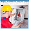 Relaxweex 125a, 4 Jaw Meter Base Meter Socket, 600v 1