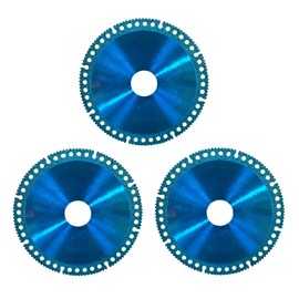 Generic 3 PCS 5 Inch Indestructible Disc 2.2 - Cut Everything in Seconds,Upgrade Indestructible Disc for Angle Grinder 7/8''(125mm),Circular Saw Blades for Ceramic Tile Glass Metal Wood Cutting
