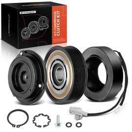 A-Premium Air Conditioner AC Compressor Clutch Kit Compatible with Toyota Tundra 2007-2021, 4.6L 5.7L, Replace# 883200C130, 883200C160