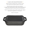 Rectangular double sided Cast Iron Griddle