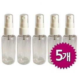 [NKJ_1_64] Portable Empty Bottles 60ml Small 5-Pack (49511499) / [NKJ_1_64]휴대용 공병 60ml소5개 (49511499)