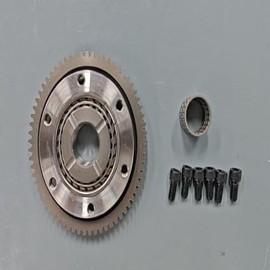 For Yamaha Big Bear Kodiak Warrior Raptor 350 400 1987-2013 Starter Clutch Gear Idler & One Way Bearing 1UY-15517-01-00