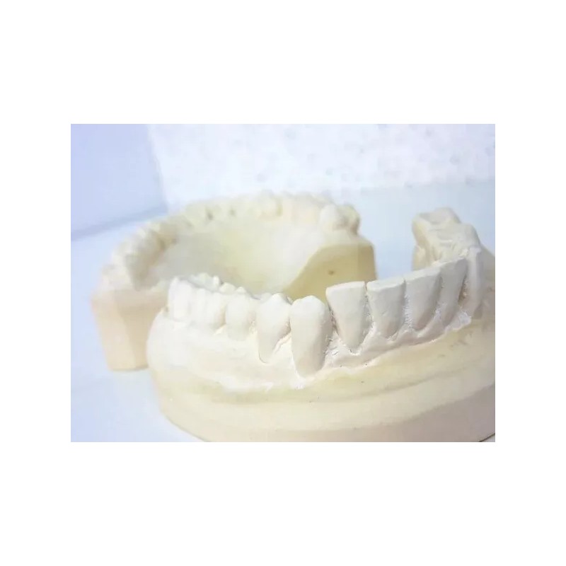 Modelo Yeso Piedra Tipo 3 Magnum Mdc Modelo Amarillo Dental