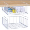 SUFAUY 2-Pack Under Shelf Basket Storage, Under Cabinet Hanging Organizer