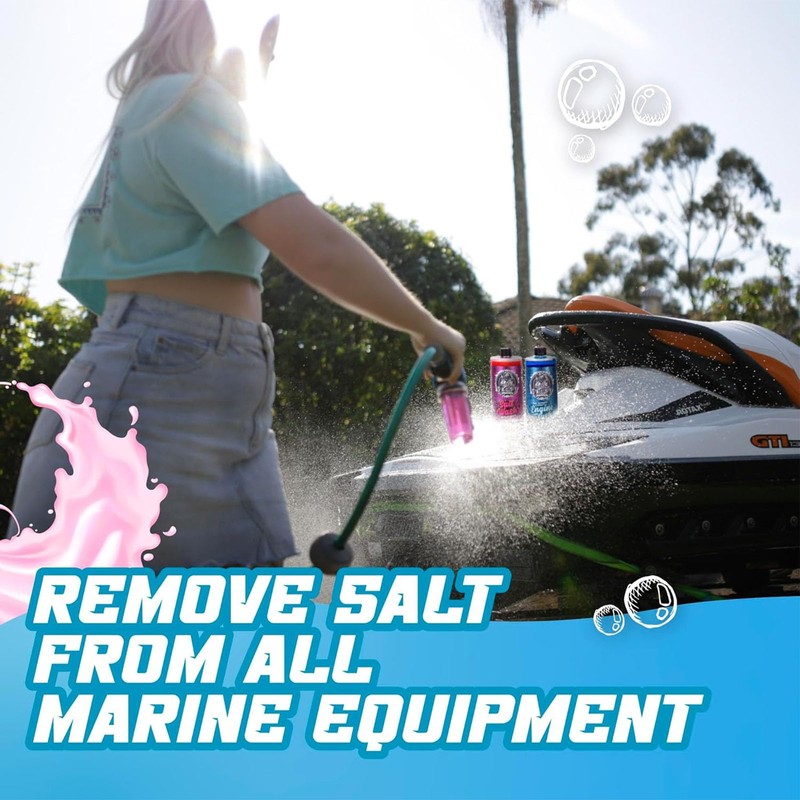Salty Captain Salt Wash Cleaner - Remove Salt Off Boats