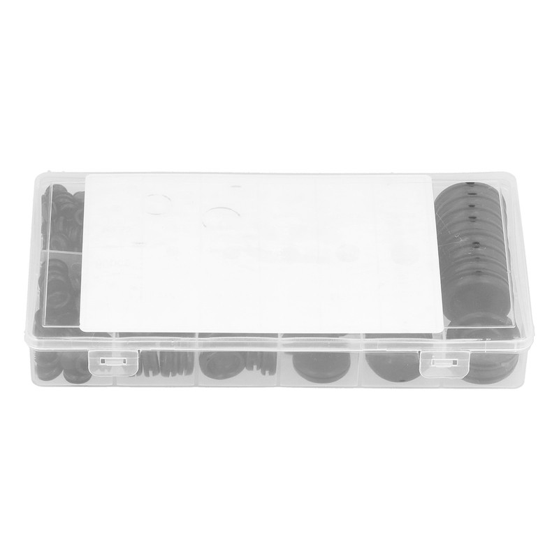 200Pcs Wire Washer Kit Rubber Grommet Dustproof Insulated Fireproof for