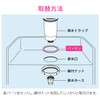 GAONA GA-PB102 Sink Trap Washer, Black, 7.1 x 7.3 x