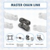 AlveyTech #35 Chain Master Link for Electric Scooters, Mini Bikes,