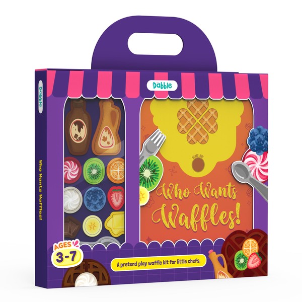 LoveDabble Kids Kitchen Playset for Pretend Play - Who Wants