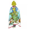 Franco Grinch Hoodiwinks Kid's Throw Blanket / Wrap & Hat