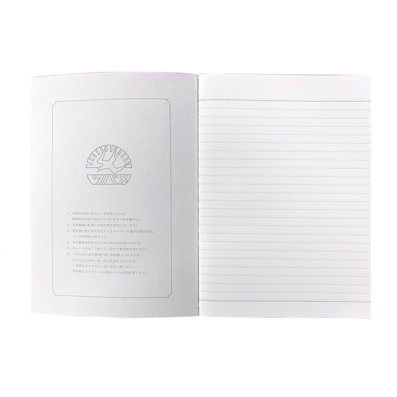 Emplan 010140-14 Notebook Swallow x CUBIX Retro Design A5 Gray