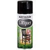Rust-Oleum 1905830 Specialty Lacquer Spray, 6 Pack, Black