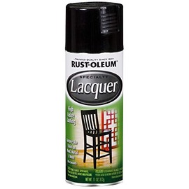 Rust-Oleum 1905830 Specialty Lacquer Spray, 6 Pack, Black