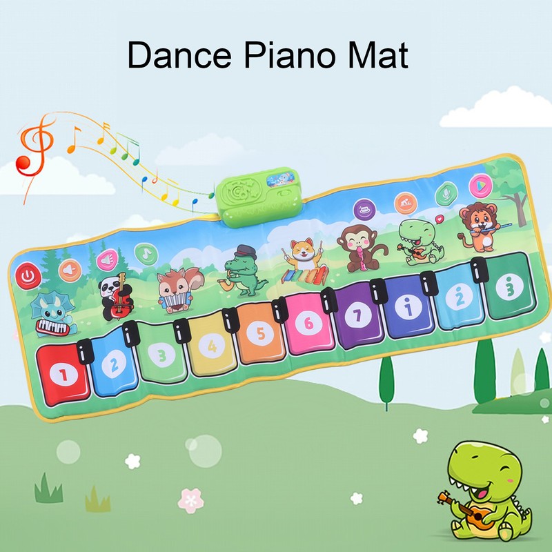 Dance Piano Mat Musical Early Educational Portable Music Mat Keyboard