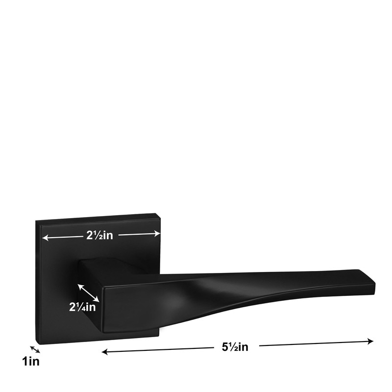 Berlin Modisch Sleek Series Privacy Lever Door Handle Easy to