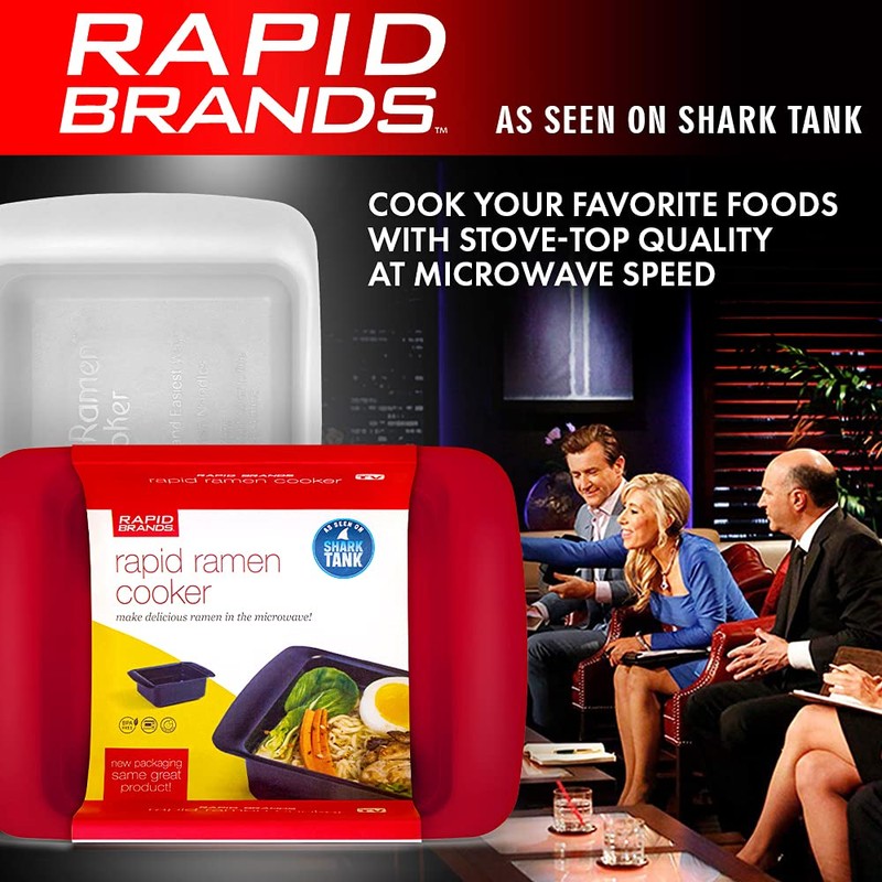 Rapid Ramen Cooker | Microwavable Cookware for Instant Ramen |