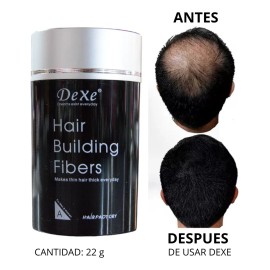 Fibras Capilares Dexe Cubre Calvicie Volumen Caída Cabello
