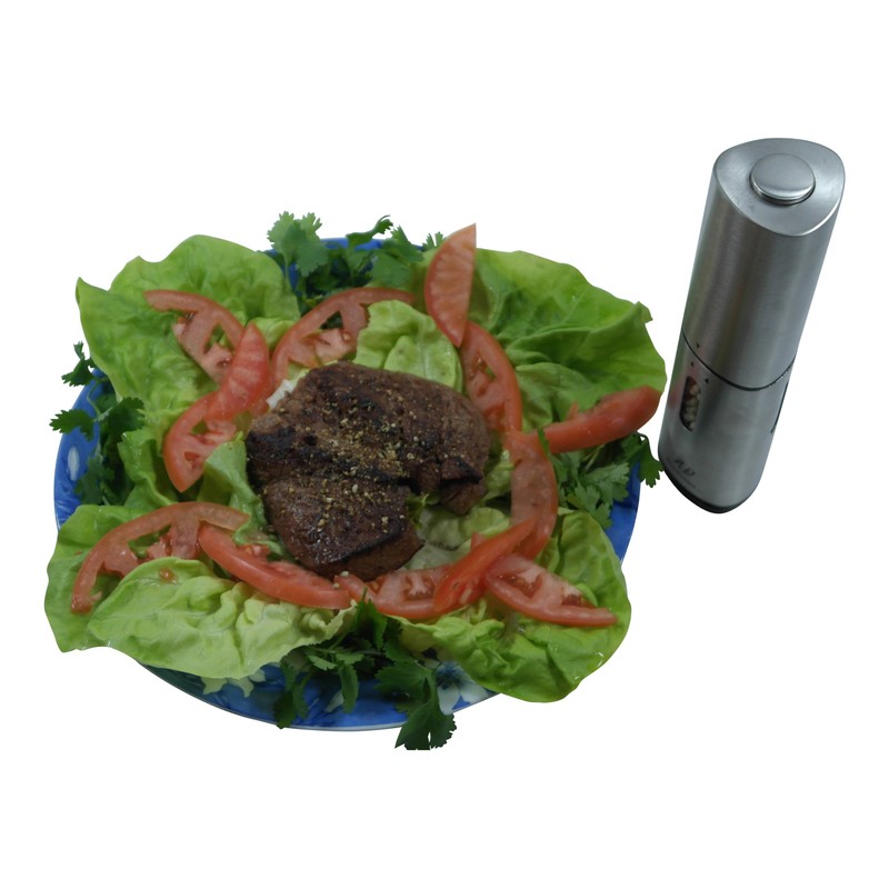 AD Kitchenware Electric Pepper Grinder Salt and Pepper Mill Kitchen