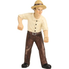 FADEDA Serve for Rakes / Height: 9 cm / Hand-Painted / Detailed Nativity Scene Figures - Christmas Table Decoration Nativity Accessories