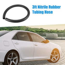 A ABSOPRO Nitrile Rubber Tubing Reliable 7/8" ID 5/4" OD 3FT Push on Hose for Small Engines Rubber Black