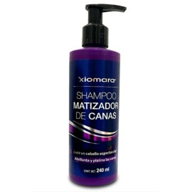 Shampoo Matizador De Canas Xiomara Abrillanta Y Platina